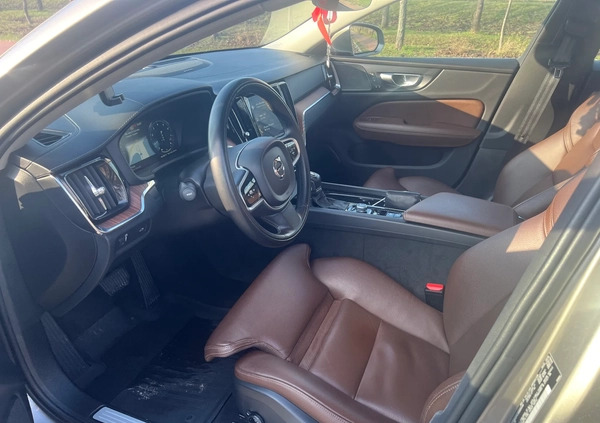 Volvo S60 cena 146000 przebieg: 64650, rok produkcji 2019 z Sulejów małe 407